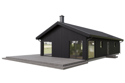 Alster 23-108, enplans ladhus 97 kvm