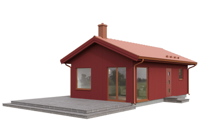 Alster 23-46, enplans ladhus 39 kvm