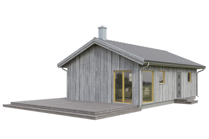 Alster 23-64, enplans ladhus 56 kvm