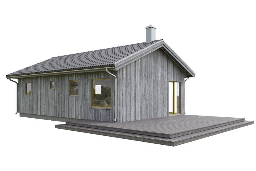 Alster 23-64, enplans ladhus 56 kvm