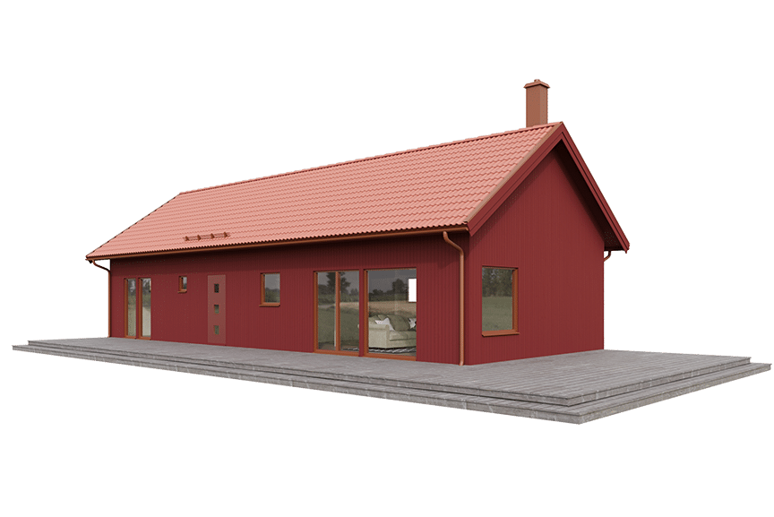 Alster 35-103, ladhus med loft 113 kvm