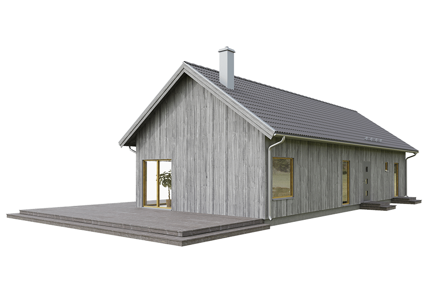 Alster 35-112, ladhus med loft 128 kvm