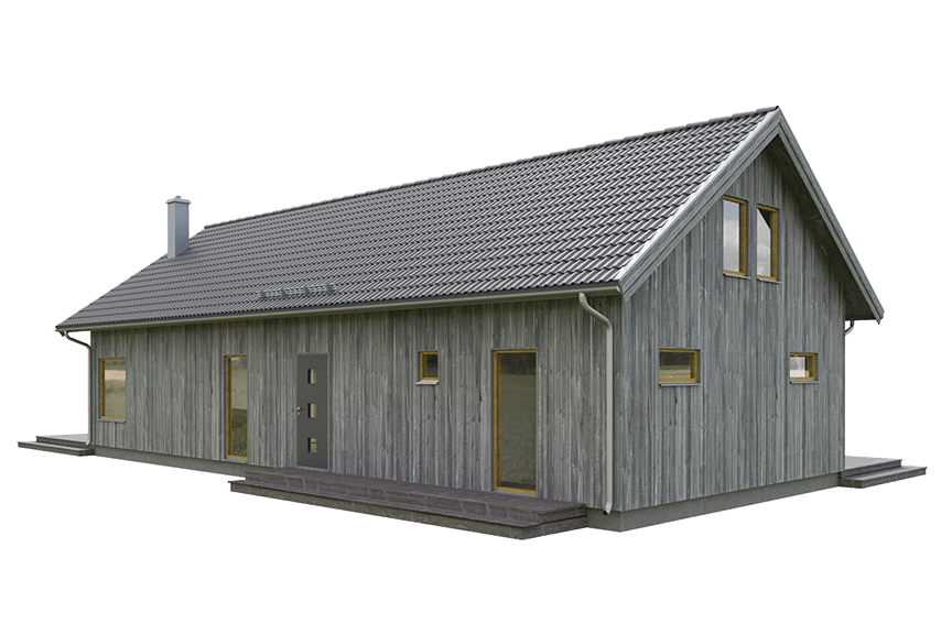 Alster 35-112, ladhus med loft 128 kvm