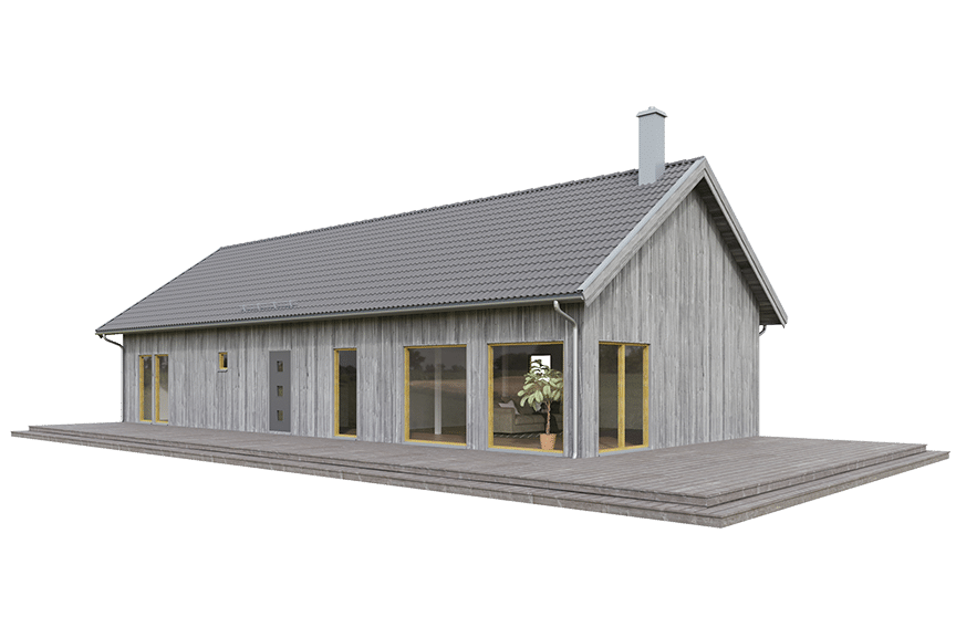 Alster 35-136, ladhus med loft 162 kvm