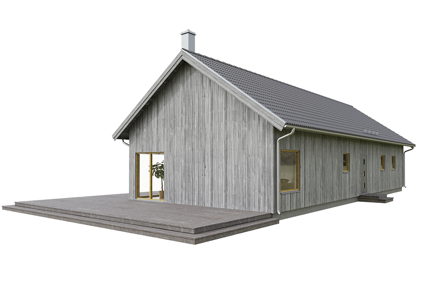 Alster 35-136, ladhus med loft 162 kvm