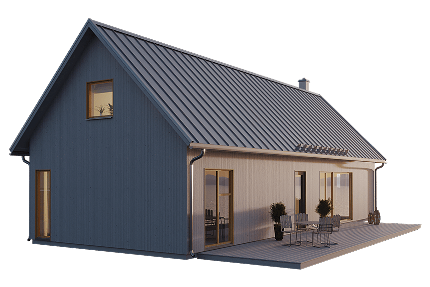 Alster 45-102, ladhus med loft 116 kvm