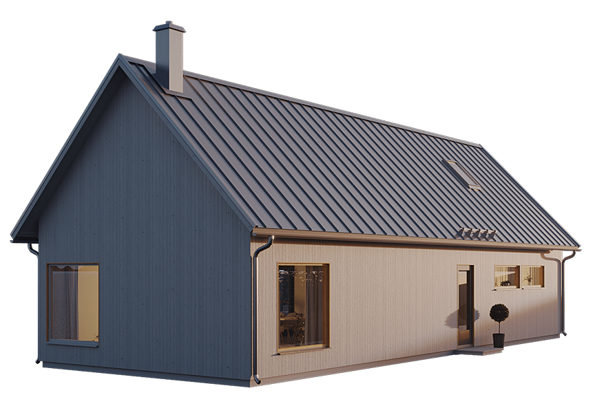 Alster 45-102, ladhus med loft 116 kvm