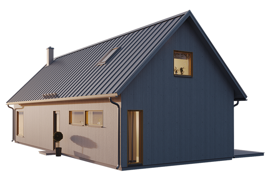 Alster 45-102, ladhus med loft 116 kvm