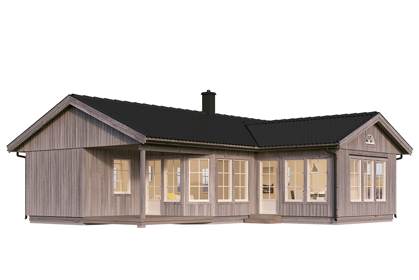 Fritidshus enplanshus 72 kvm Blidö 23-93