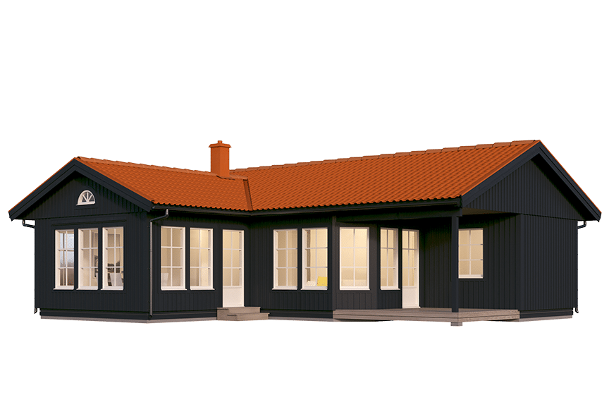 Fritidshus enplanshus 70 kvm Blidö 23-97