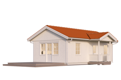 Fritidshus enplanshus Dalarö 23-46 37 kvm