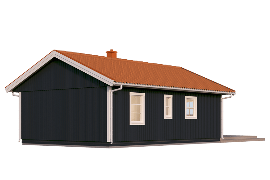 Fritidshus enplanshus Dalarö 23-60 51 kvm