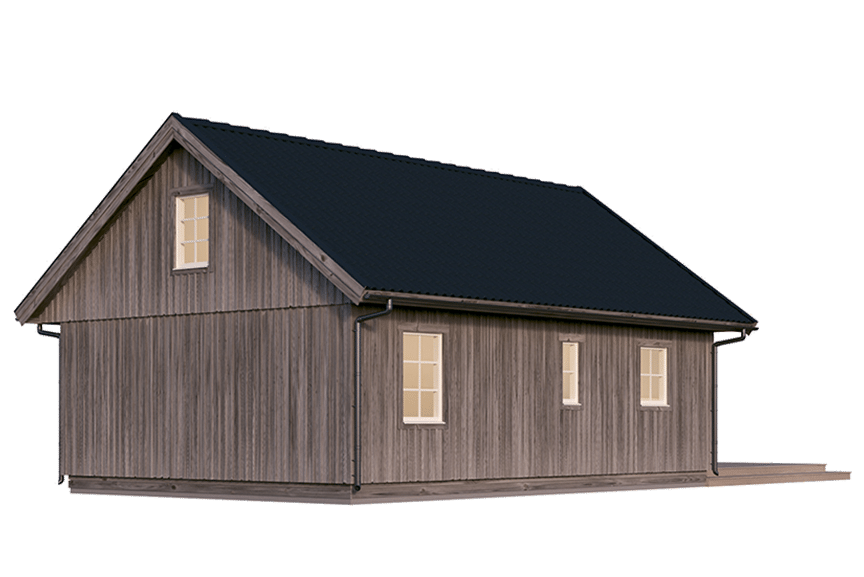 Fritidshus med loft Dalarö 35-60 52 kvm