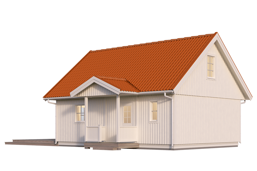 Fritidshus med loft 72 kvm Dalarö 40-56