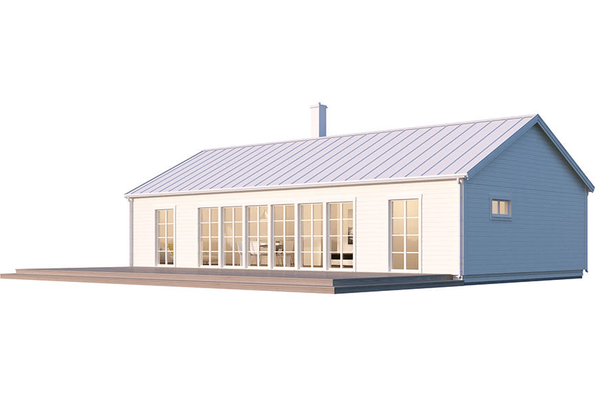 Gotland 27-113, enplans fritidshus 101 kvm