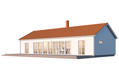 Gotland 27-122, enplans fritidshus 109 kvm