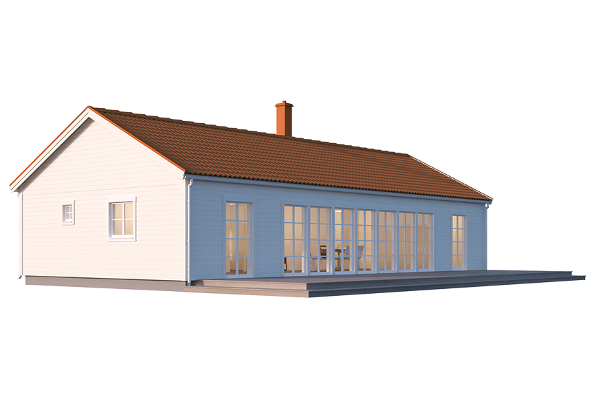 Gotland 27-122, enplans fritidshus 109 kvm