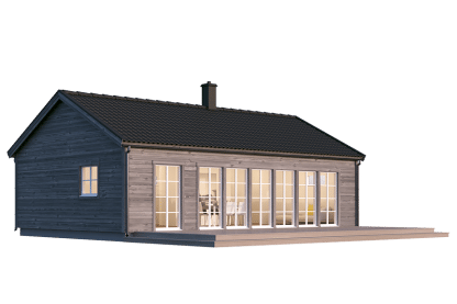 Gotland 27-79, enplans fritidshus 69 kvm