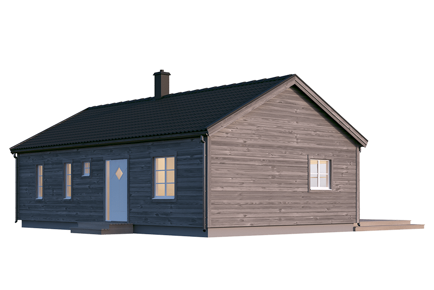 Gotland 27-79, enplans fritidshus 69 kvm