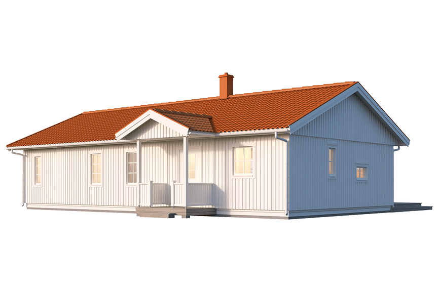 Sandhamn 23-113, enplans fritidshus 101 kvm