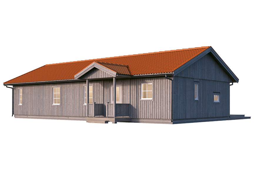 Sandhamn 23-122, enplans fritidshus 109 kvm