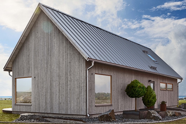 Exempelbild på exteriört uttryck - visningshuset Alster 45-102