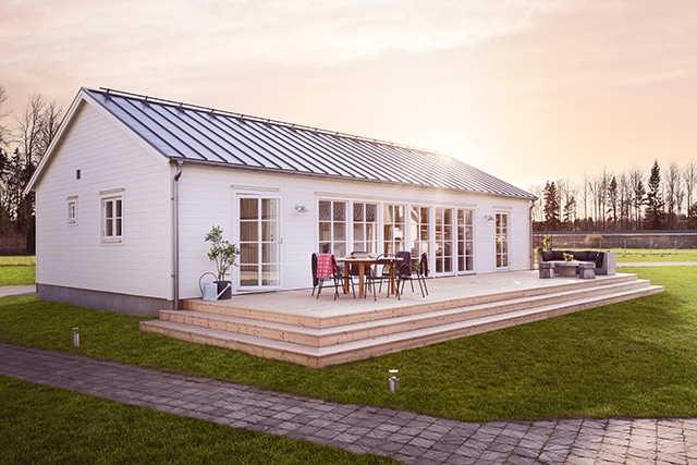 Visningshuset Gotland 27-113 på Nybygget Arlandastad