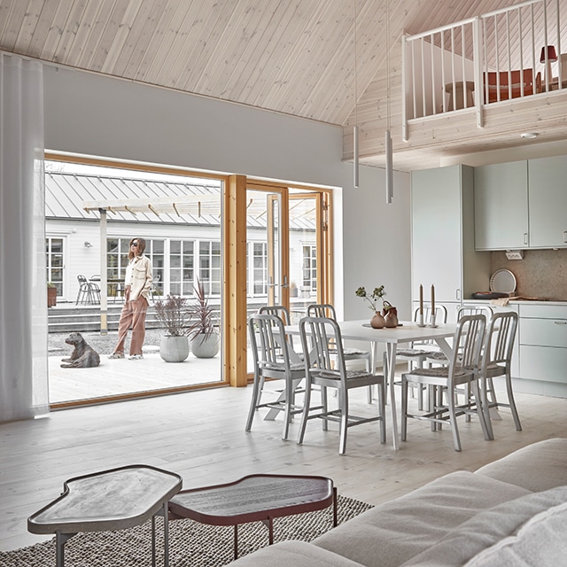 Fritidshus av Hudikhus på visningshusområdet Nybygget 2020