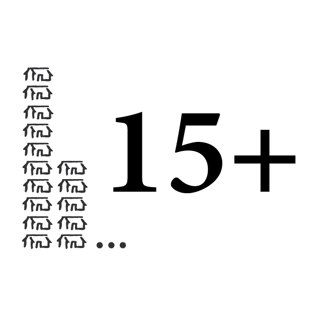 Antal levererade Hudikhus i Jönköpings kommun mer än 15 st