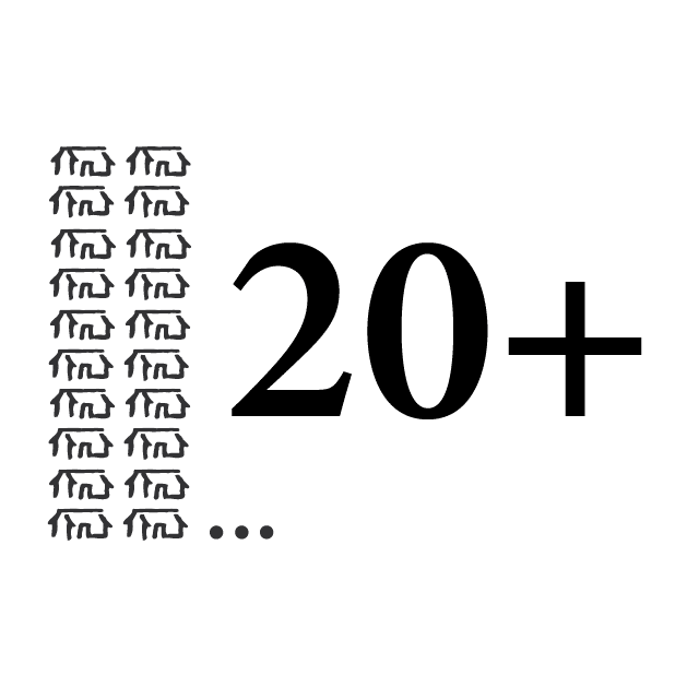 Antal levererade Hudikhus i Ljusdals kommun mer än 20 st