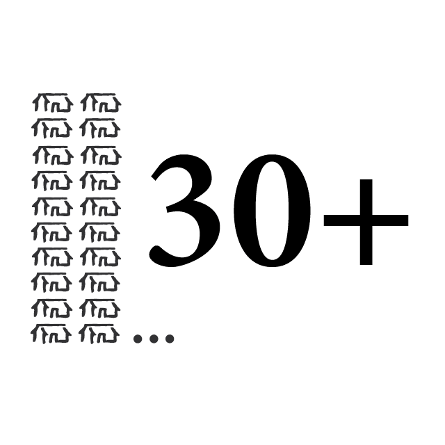 Antal levererade Hudikhus runt Vänern mer än 30 st