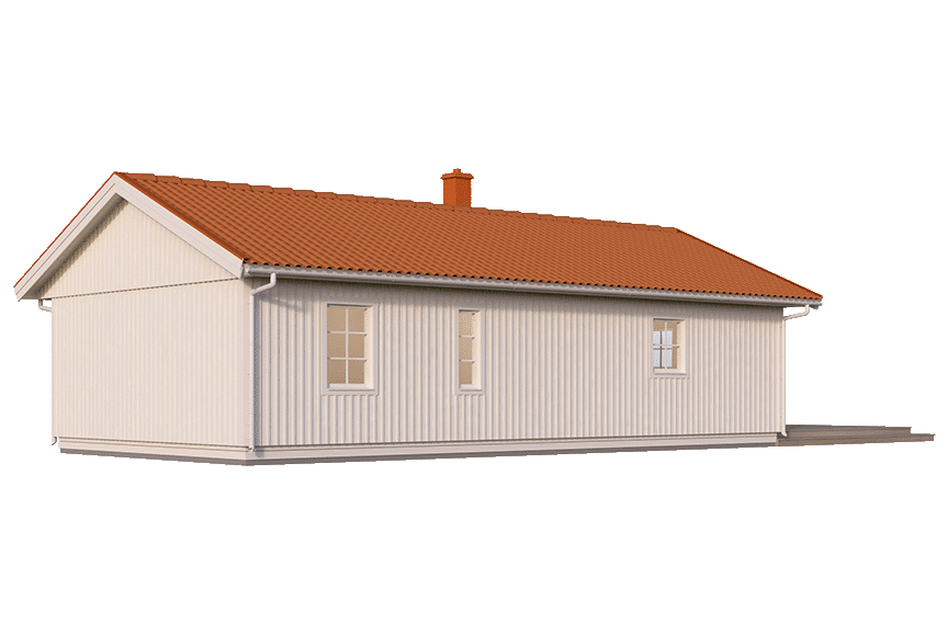 Fritidshus enplanshus Dalarö 23-80 72 kvm