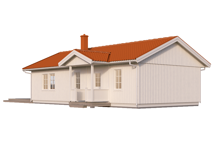 Fritidshus enplanshus Dalarö 23-80 72 kvm